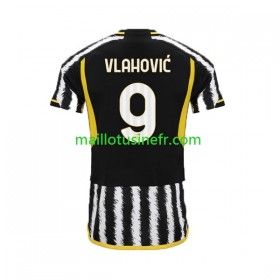 Maillot de Foot Juventus Dusan Vlahovic 9 Domicile 2023-24